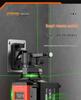 German 12-Line Green Laser Level: High Precision, High Brightness, Outdoor Auto-Leveling