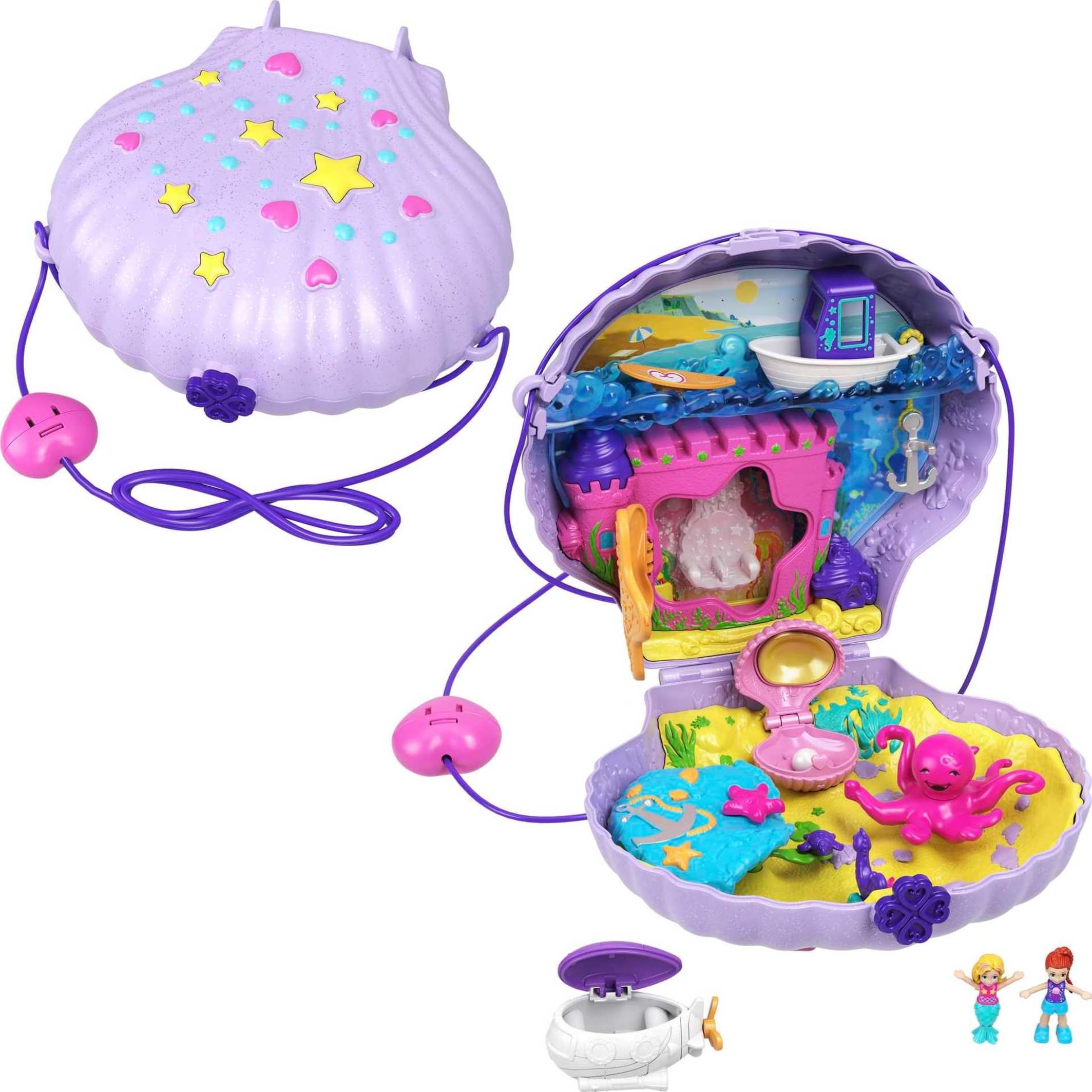 POLLY POCKET Маленький Силовой Кошелек-Ракушка