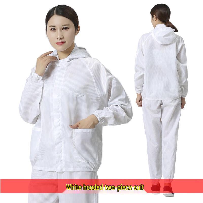 Ally Anti-static Hooded Cleanroom Two-Piece Suit