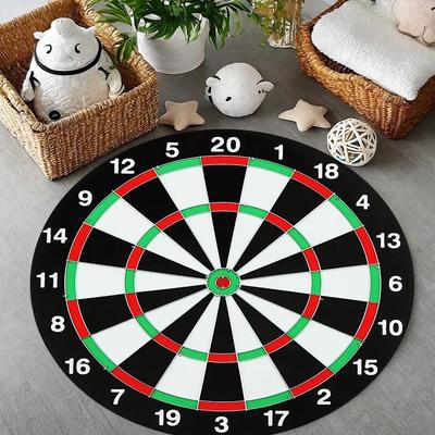 Dart-Rundteppich, Klassischer Kompass-Dart-Teppich, Dart-Dekorationsteppich, Wohnzimmer-, Schlafzimmer- und Spielzimmer-Dekorationsteppich
