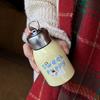 New Year'S Christmas, Bell Apple Puppy Thermos Cup Stainless Steel Water Cup, Portable Cartoon Repair Hook Portable Cup