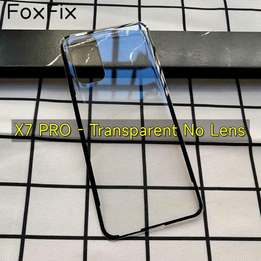 

Прозрачная задняя стеклянная панель для аккумулятора Realme XT X2 X7 Pro с объективом камеры X7Pro-Transparent