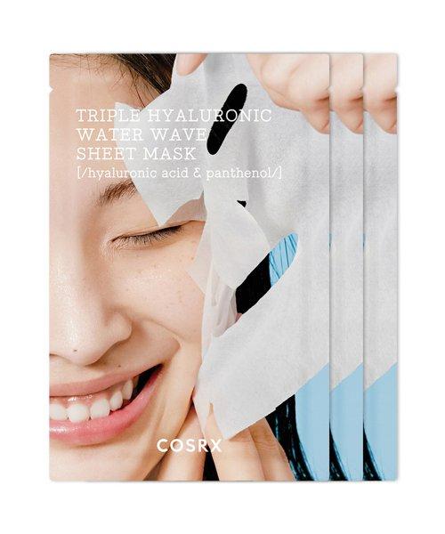 COSRX Hydrium Triple Hyaluronic Water Wave Sheet Mask 3ea