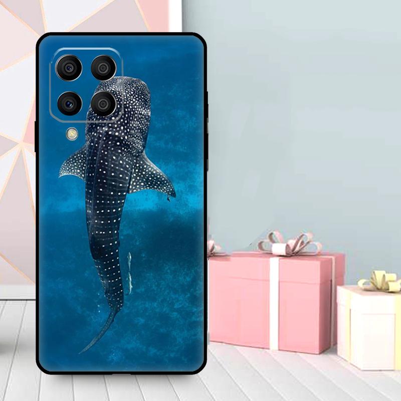 Ocean Whale Shark Waves Case For Samsung Galaxy M06 M11 M31 M14 M34 M54 M12 M32 M52 M15 M13 M16 M36 M56 M53 M35 M55