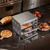 VEVOR Commercial Countertop Pizza Oven Electric Pizza Oven for 35.6 cm Pizza Indoor