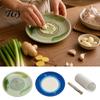 Durable Ceramic Grater Garlic Plate, Manual Kitchen Grinding Tool for Ginger Spice, Spice Crusher Non-Stick Grinder Plate Fruits Vegetables,