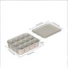 Baby Ice Cube Tray Silicone With Lids Flexible Ice Molds For Beverages,Baby Food Storage Mould, Bpa-Free