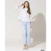 Frill Stripe Blouse Zdr6262121