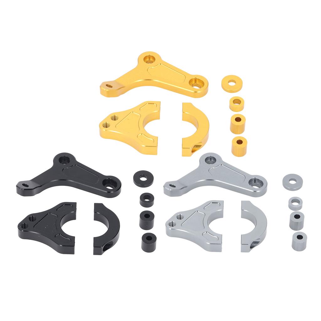 Motorcycle Steering Damper Stabilizer Bracket Adjustable Aluminum Alloy Lightweight for XMAX300 2017