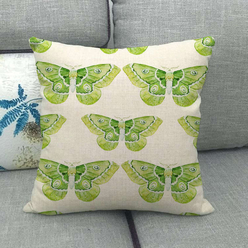 Colorful Spherical Style Collection Digital Printing Short Plush Pillow Covers For Car Sofa Office Cushion Cover Home Goods