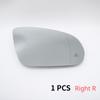 Auto Heated Blind Spot Warning Rear Mirror Glass LHD For Mercedes-Benz C E S GLC Class W205 W222 W217 W213 W238 2015-