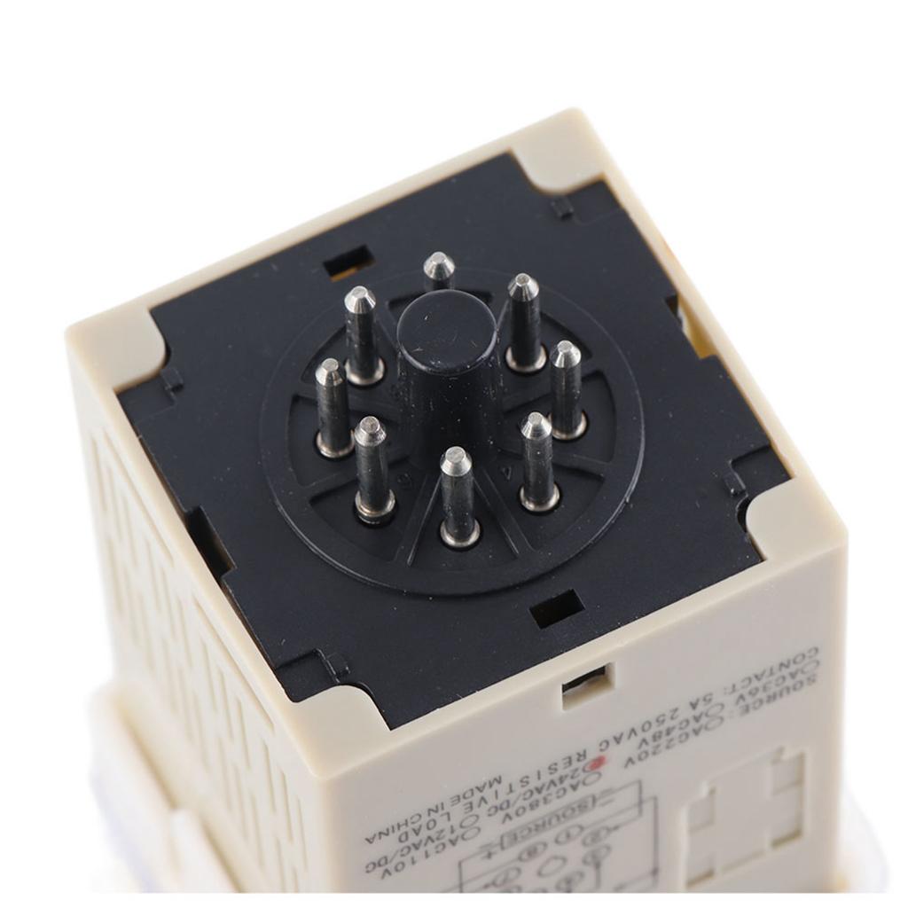 Hohe Qualität O111ROM DH48S?2Z LCD-Anzeige Zeitschaltuhr Verzögerungsrelais 8 Pins 0.01S?9999H (24VACDC)