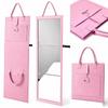 Foldable Travel Mirror Shatterproof Makeup Mirror Makeup Mirror Full Body Mirror  Dormitory