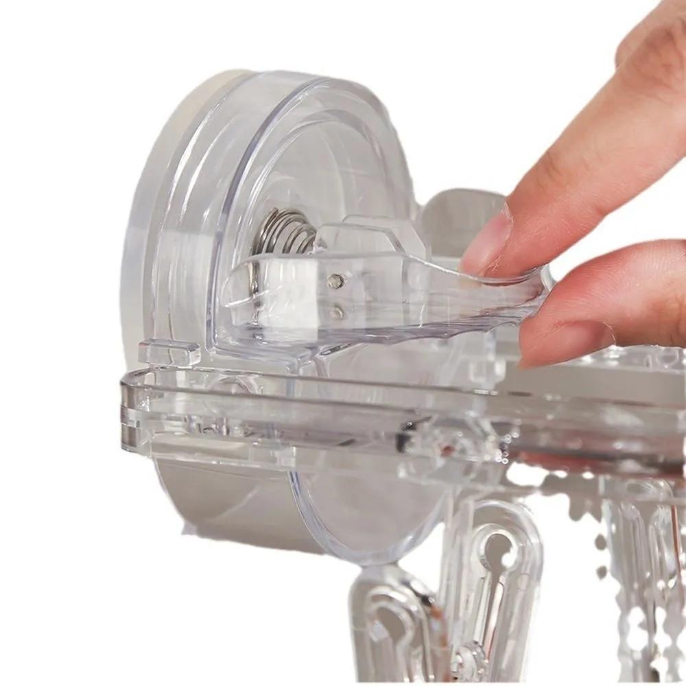 Hängeunterwäsche für Zuhause, Faltbarer Wäscheständer, Socken-Trockner, Saugnapf, Balkon-Wäscheständer, Wäscheständer mit mehreren Klammern, Kinder-Wäscheständer