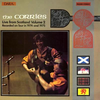 LP Record CORRIES - Live From Scotland Volume 2 PA008 Dara 1975 UK Folk Used