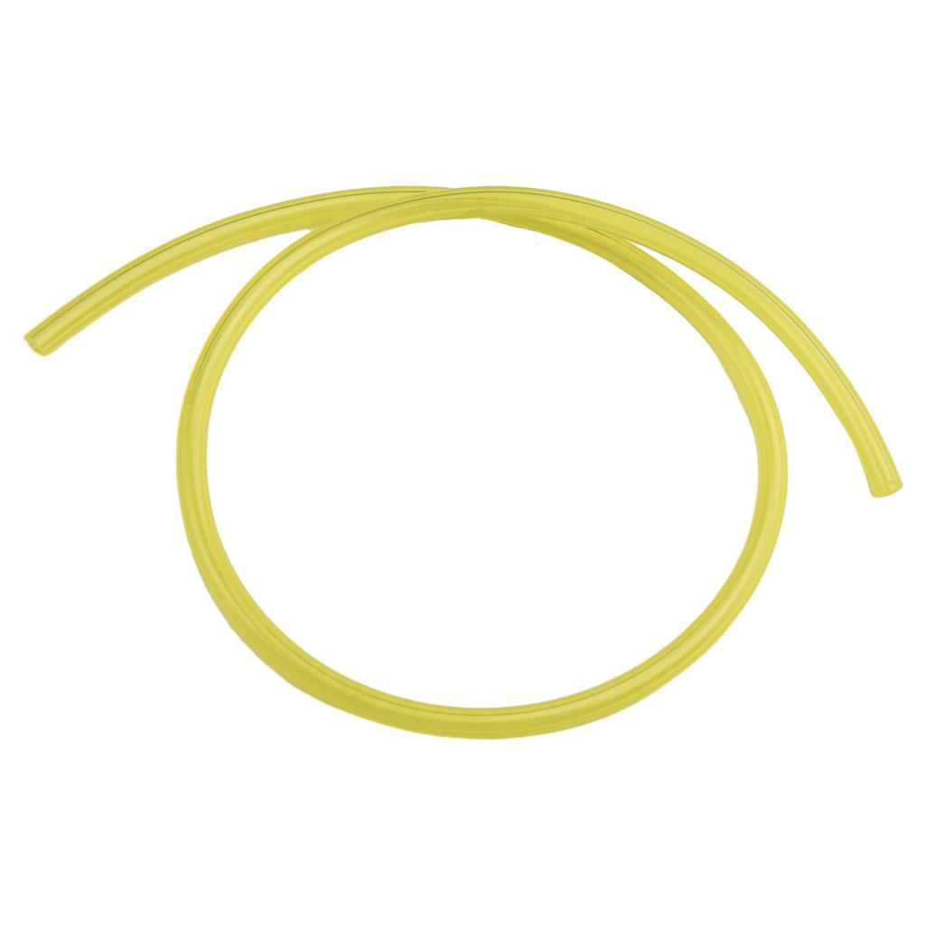 4pcs/set 4 Sizes Trimmer Chainsaw Blower Yellow Fuel Line Hose Gas Pipe Tubing Fuel Lines Tools Parts Accessories