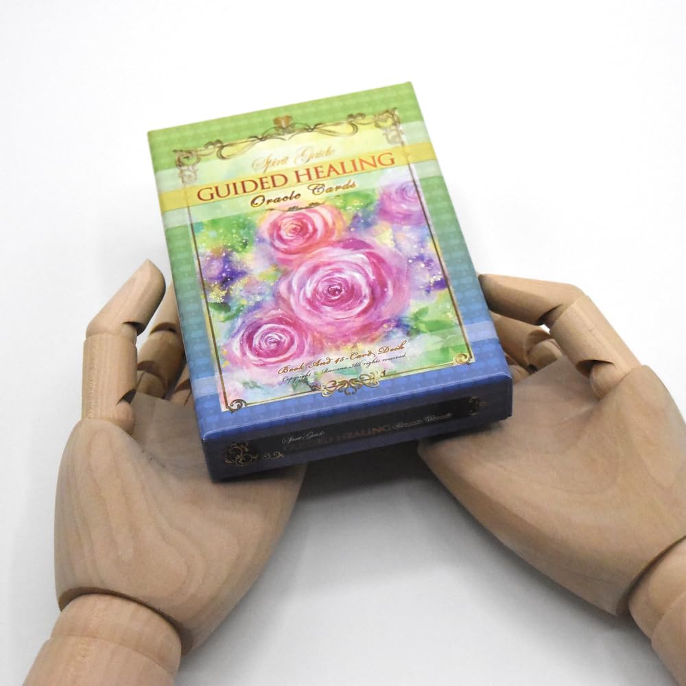 Guided Healing Oracle Cards Healing Vibration Art Therapist Rukana 45 Cards with Japanese Instructions [Authentic]