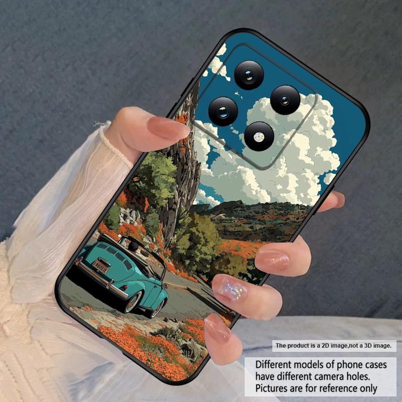 Tropical Seaside Beach For Xiaomi Poco X7 M7 Pro 5G M5 X4Pro 4 M6 4G C65 C75 F6 X6 5 7 X5 F7 Ultra M5S M4Pro 5G soft phone case