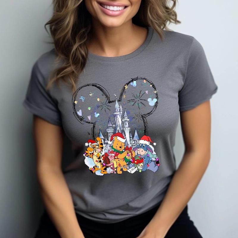 202526 T-shirt Moda Estiva Y2k Cappello Stampato 100% Cotone T-shirt Stampata Unisex T-shirt Larga