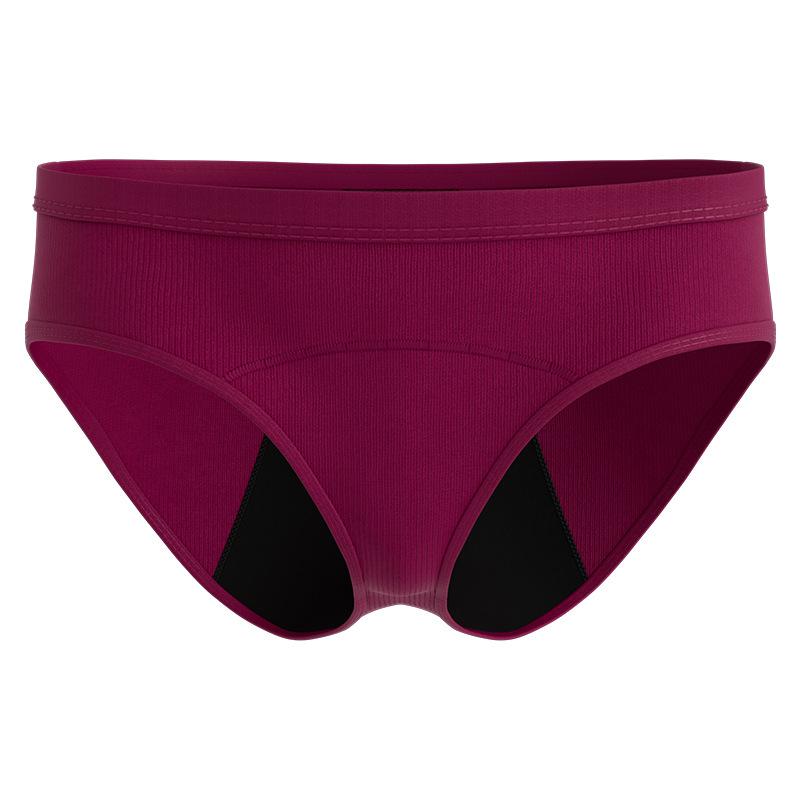 Cross-Border Plus Size Leakproof Postpartum Period Panties - Low Waist Seamless Women's Briefs