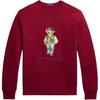Polo Bear Print Cotton Blend Fleece Sweatshirt Men Sweatshirt 710P00715-001