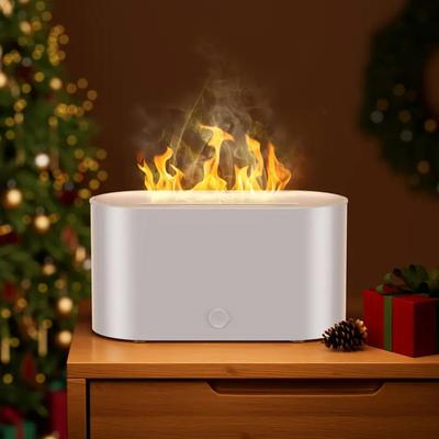 7 Color Bonfire Diffuser Mini Flame Diffuser Humidifier Air Aromatherapy Essential Oils Diffuser for Home