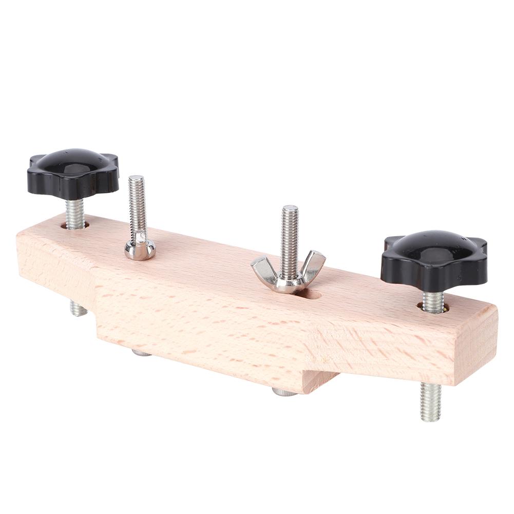 Gitarrenstegklemme aus Ahorn, Gitarrenständer, Wartungswerkzeuge, Installation, Reparatur, Austausch, allgemeines Zubehör