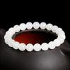 Jinde Jewelry Hetian White Jade Women's Beaded Bracelet Gift
