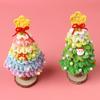 2025 Crochet Christmas Tree Creative Woven Christmas Tree Knitted Plant for Christma Gift