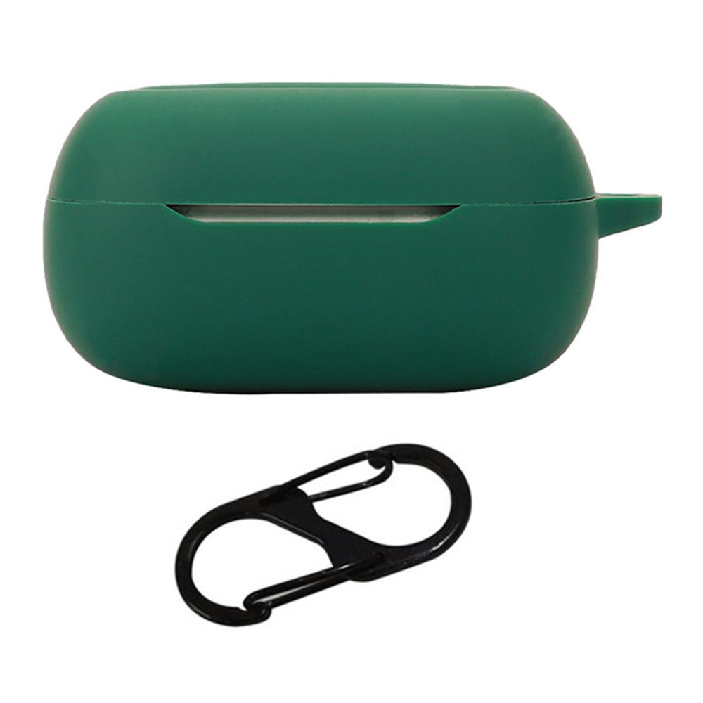 

For JBL Live Buds 3 Earbuds Case Silicone Protective Cover with Anti-Lost Buckle A