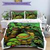 3pcs Turtles Bedding Set. Soft and Comfortable with No Core Included (1x Duvet Cover + 2x Pillow Covers) yy251031069