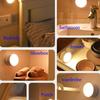 360 Rotated LED Night Light USB Charging Cabinet Light Wall Lamps  Corridor Home Bathroom