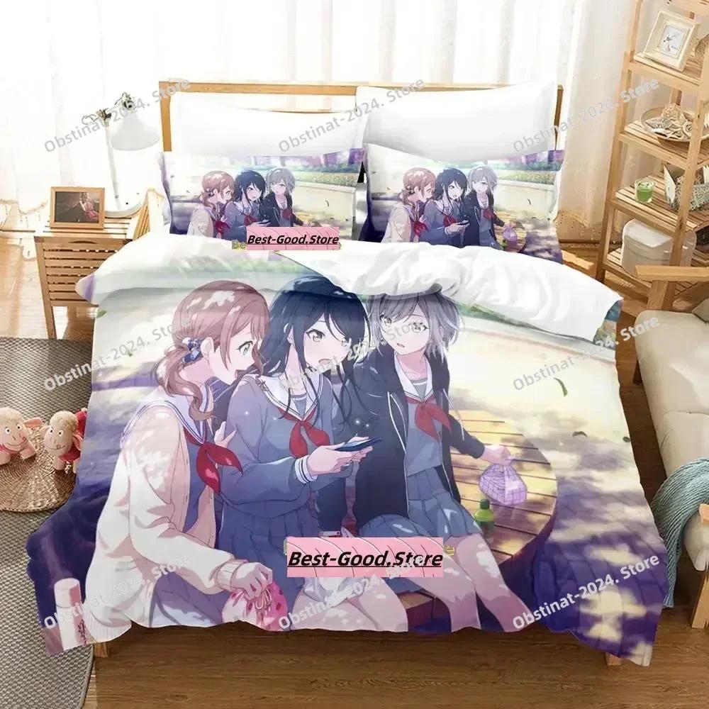 Kawaii Ichika Hoshino Sängkläder Set Enkelt Twin Full Queen King Size Sängset Vuxen Barn Sovrum Påslakan Set Tryck Anime Tjejer