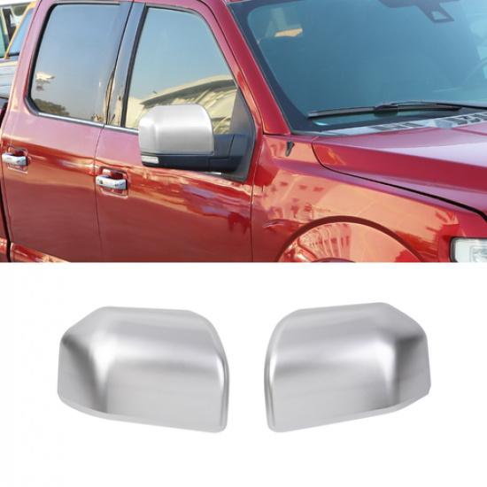 Driver & Passenger Side View Mirror Cover Cap Glossy Kit For 2015- Ford F150