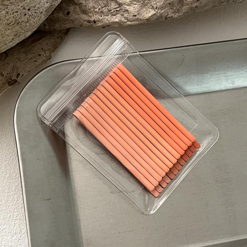 Hårnålar 10 st/set med 5 färger Populära Rainbow Glass Godisfärg Metall Bangs Clips Hårnål Bobby Pin Barrette