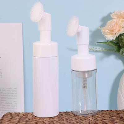 100/120/150 Mousse Foam Bottle Pump Liquid Soap Dispenser Wash Face Brush Cosmetic Container For Bathroom Facial Cleansing Care