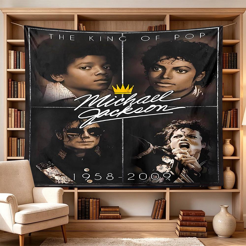 Moonwalk Dance Legend Large Wall Tapestry,Ideal for Office Backdrops, Holiday Gifts, Home Decor (Living Room, Bedroom, Dorm, Parties), and Outdoor Cel