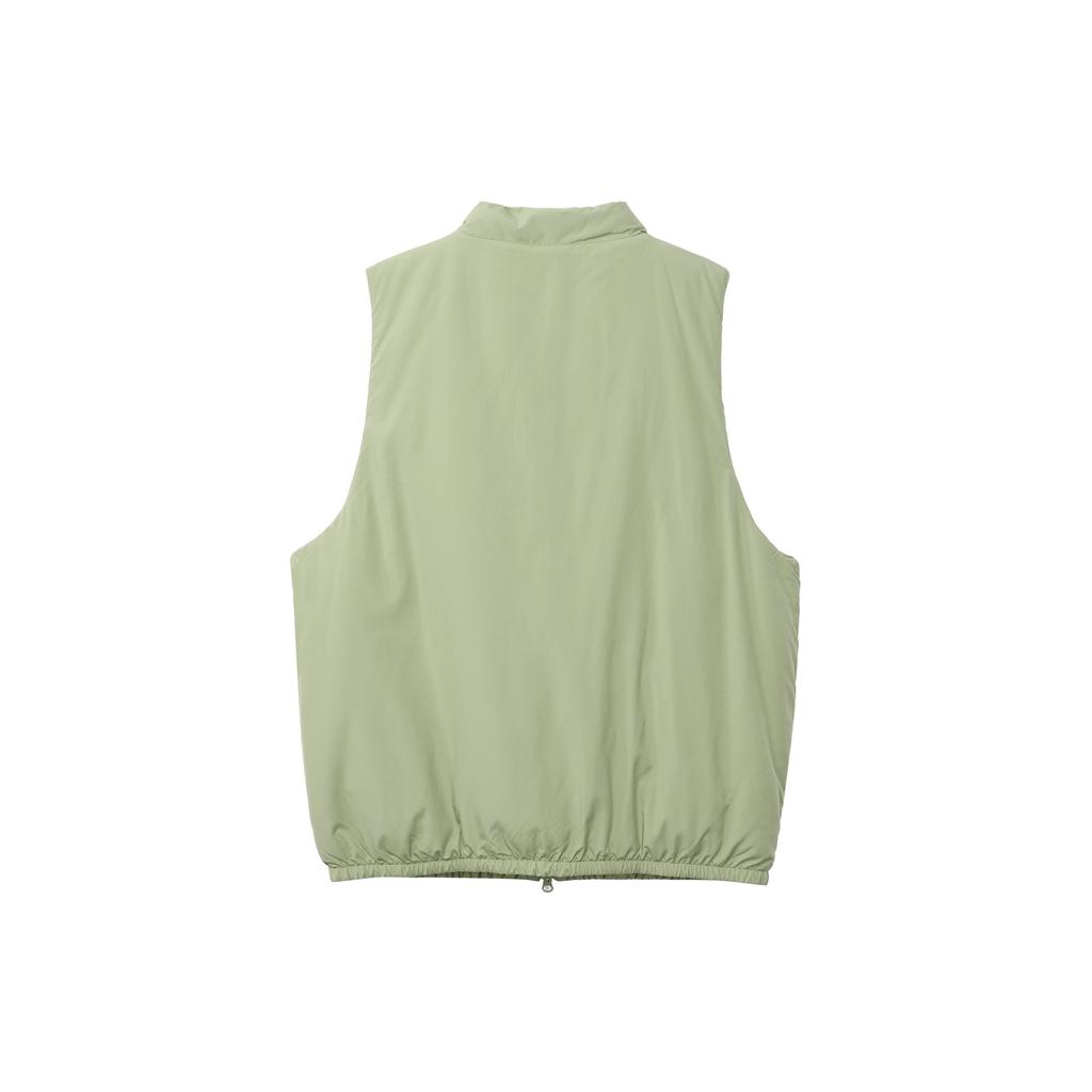 Nike Therma-FIT Club Solid Alphabet Logo Print Zippered Cotton Vest Men Vest Oil-Green DX0677-386