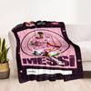 Messi 496 Blanket Ultra-Soft Suitable for Bed Picnics Office Chair All-Season Use Playful Design Gift for Travel Home Birthdays