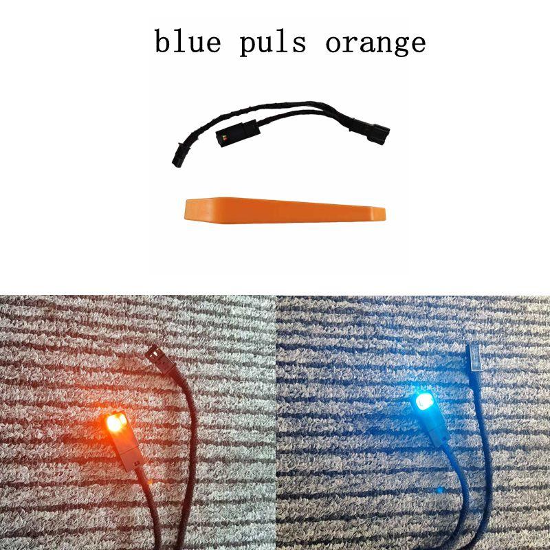 For BMW 3 Series 4 Series F30 F35 2 Color Center Console AC Panel Ambient Light Radio Trim LED Dashboard Light Atmosphere Lamp
