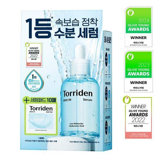 TORRIDEN Coffret spécial Sérum Dive In 50 ml (+Multi Pad 10P)