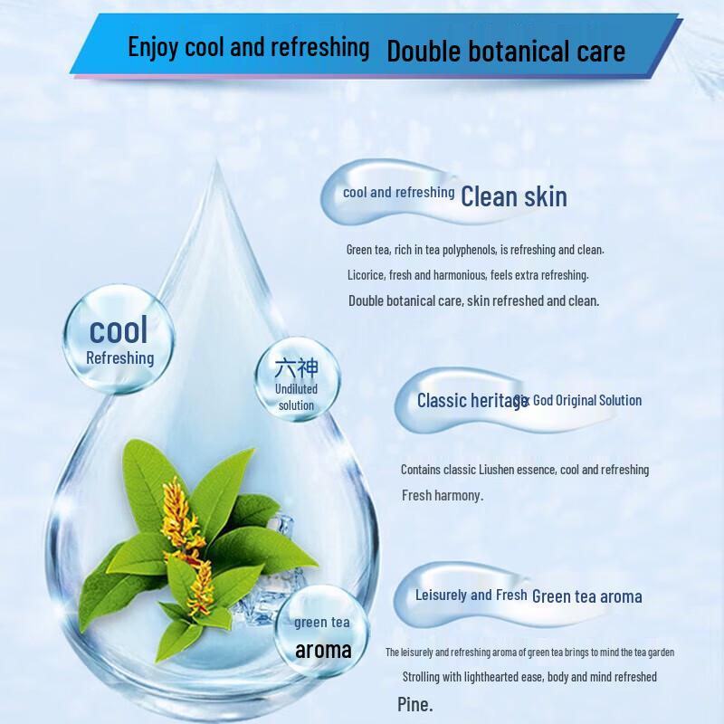 Liushen Cooling & Refreshing Shower Gel