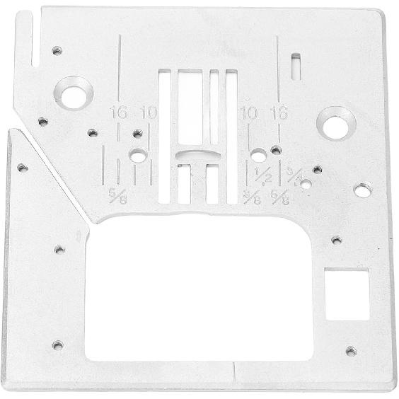 Steel Needle Plate for Singer XL-550, XL-580, SEQS-6700, XL-400, SEQS-6000, XL-420 Sewing Machines, Q235 Steel