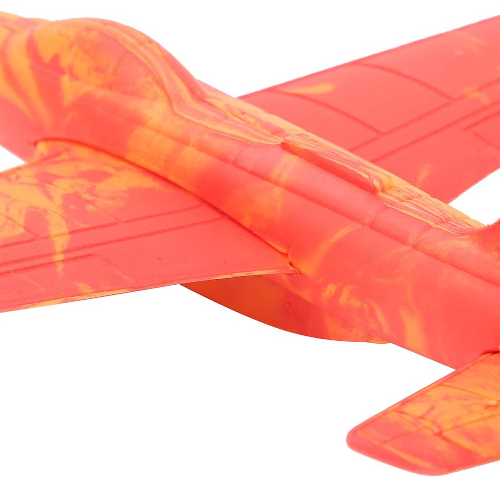 Airplane Glider Outdoor Airplane Foam Airplane Glider Toy for Kids with One Plane Toy, Toy, Airplane, X-Foam (Red)