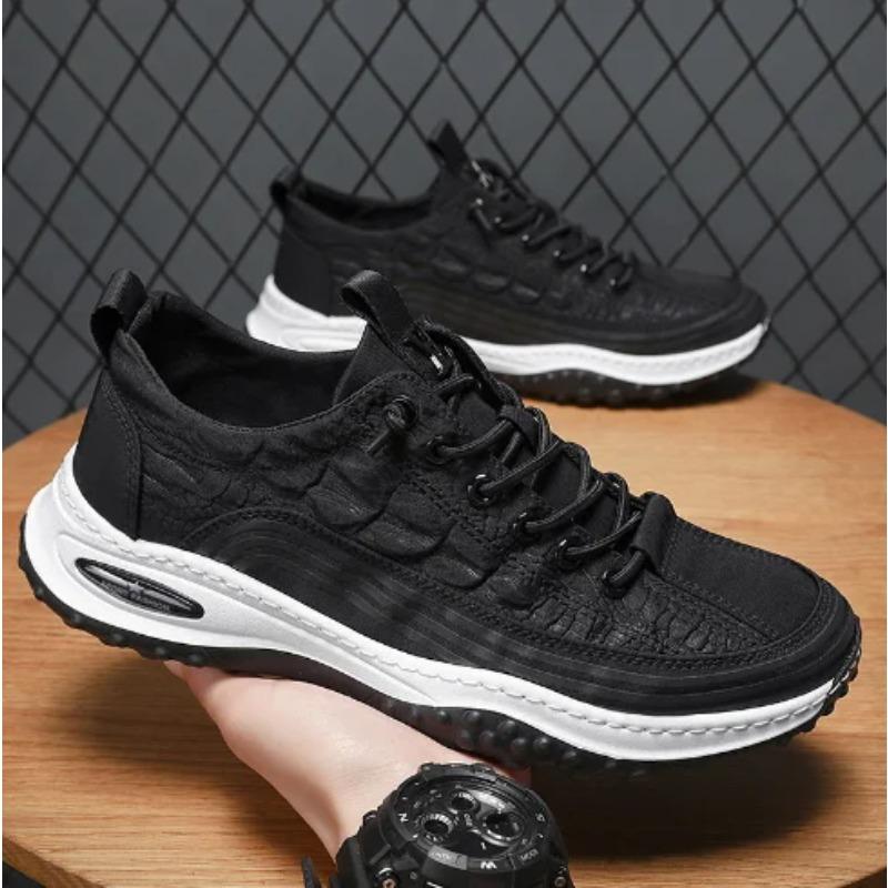 Men'S Spring Autumn New Breathable Ice Silk Cloth Shoes Trend Men'S Casual Shoes All Match Sports Shoes  M1201