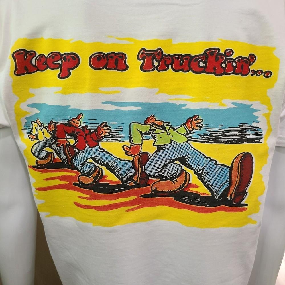 

Keep On Truckin CHRISTMAS SHIRT WHITE mEN size S5XL Unisex T-Shirt S