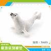 Simulation Polar Animal Set Model Arctic Rabbit White Fox Polar Bear Beluga Whale Seal White Owl Static Ornament