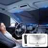 Copertura Ombrello Parasole per Parabrezza Auto Protezione Solare per Porsche Cayenne Panamera Macan 911 718 Taycan Boxster Cayman 918 Pajun