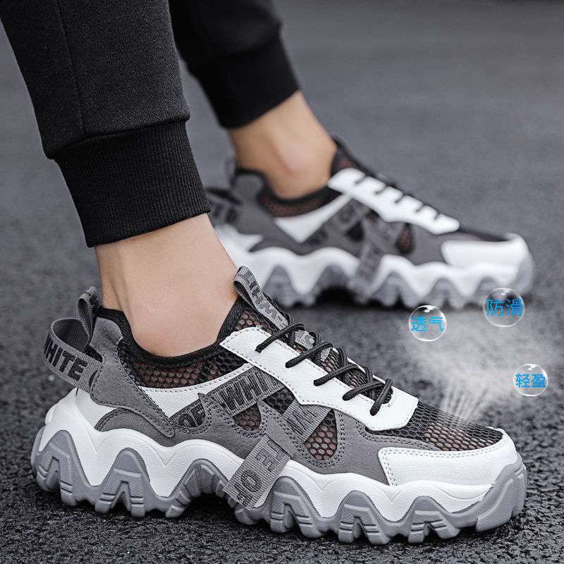 Cezun Sandals Men's 2025 New Summer Trend Casual Sports Dad Shoes Wear Beach Hole Shoes Men