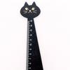 1 Piece Cute Cat Straight Ruler Wooden Kawaii Tools Stationery Cartoon Drawing